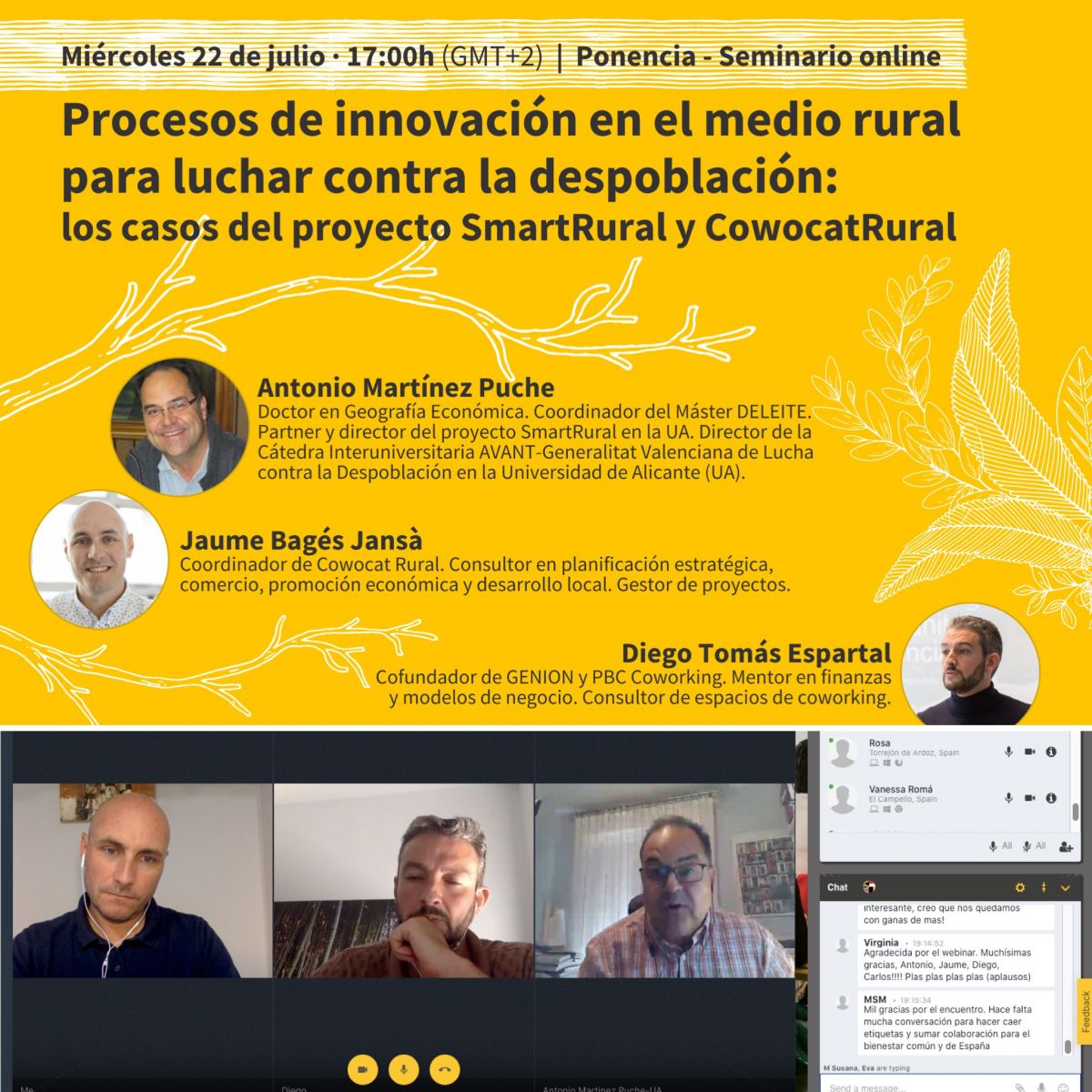 Presentació Cowocat_Rural al seminari Procesos de Innovación en el medio rural