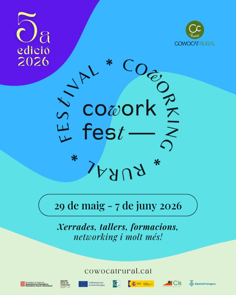 Apunta-ho a l’agenda: el Coworkfest torna del 29 de maig al 7 de juny, amb al seva 5a edició!