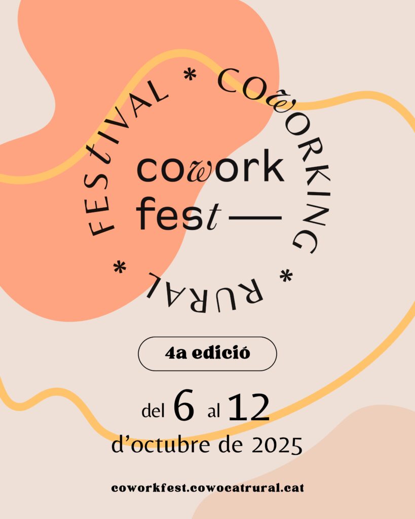 El Coworkfest 2025 engega motors amb activitats a una quinzena d’espais de coworking rurals