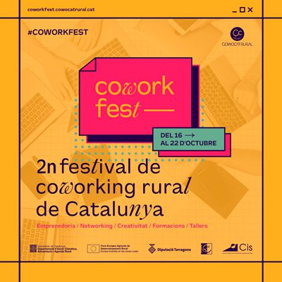 Arriba la 2a edició del Coworkfest amb més de 50 actes a la Catalunya rural